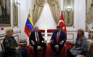 Cumhurbaşkanı Erdoğan, Maduro ile görüştü