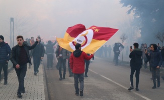 Galatasaray’a coşkulu karşılama