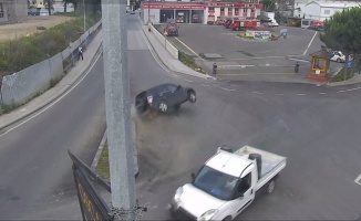 Trafik kazaları kameralarda