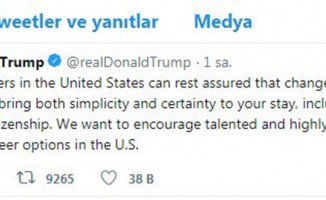 Trump’tan vize açıklaması