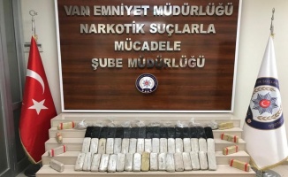 Van’da 35 kilo 320 gram eroin ele geçirildi