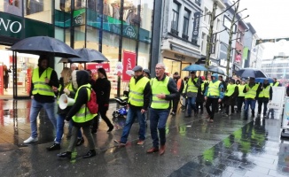 Belçika’da 38 sarı yelekliye gözaltı