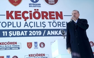 Cumhurbaşkanı Erdoğan: Tanzim satış noktalarıyla fiyatlar yarı yarıya indi