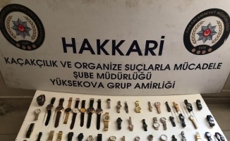 Hakkari’de kaçakçılık operasyonu