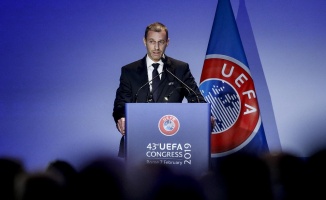 Yeniden UEFA Başkanı seçildi