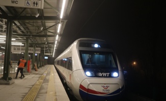 Yüksek Hızlı Tren ilk defa Avrupa yakasına geçti