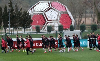 A Milli Futbol Takımı hazırlıklarını sürdürdü