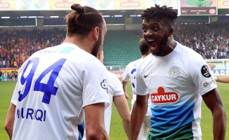 Çaykur Rizespor 3 puanı 3 golle aldı