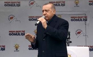 Erdoğan: O taklacıya öyle bir ders verin ki...