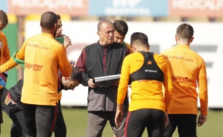 Galatasaray Antalyaspor hazırlıklarını sürdürdü