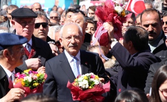 Kılıçdaroğlu Eskişehir’de Bahar Yürüyüşü’ne katıldı
