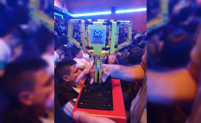 Tunus Maarif Okulu&#039;na First Lego League Challenge&#039;da birincilik ödülü