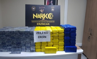 Uyuşturucu tacirlerine darbe: 293 kilogram eroin!