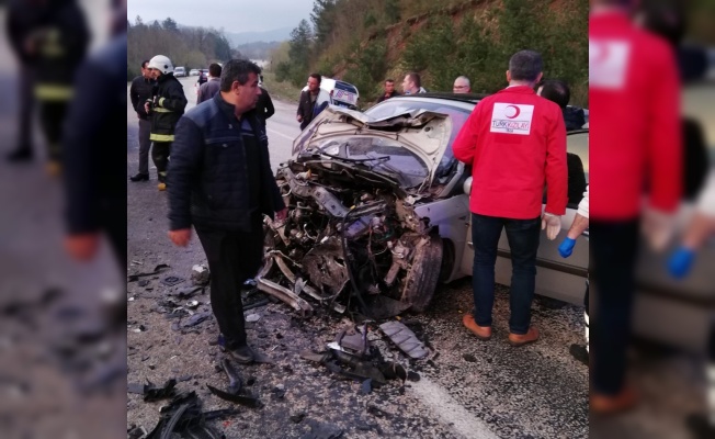 Bursa’nın Orhaneli ilçesinde kaza: 2 ölü, 8 yaralı