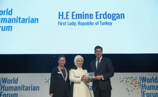 Emine Erdoğan’a &quot;Changemaker&quot; ödülü 