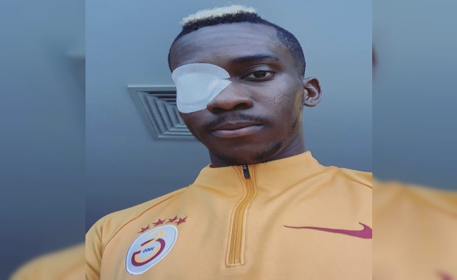 Henry Onyekuru gözünün son halini paylaştı