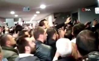 İstanbul Adliyesinde partililer ve güvenlik görevlileri arasında arbede