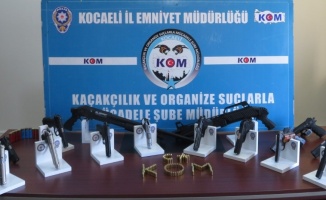 Kocaeli’de silah kaçakçılığı operasyonu: 28 gözaltı