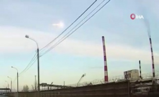 Rusya’ya meteor düştü