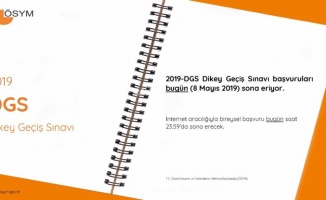 2019-DGS başvuruları için bugün son gün