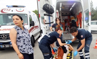 Denizli’de öğrenci servisi kazası: 14 yaralı