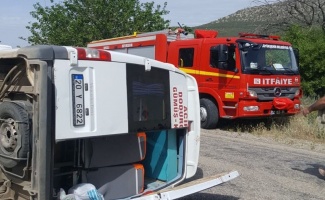Denizli’de trafik kazası:7 yaralı