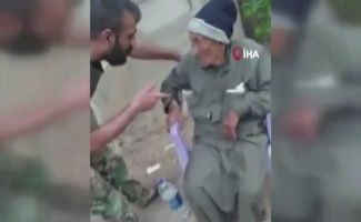 ÖSO yaşlı sivile işkence yapan Esad askerini yakaladı