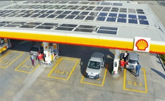 Shell&amp;Turcas ilk güneş enerjili istasyonunu açtı