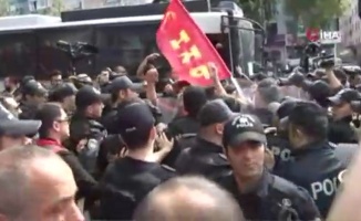 Taksim’e yürümek isteyen göstericilere polis müdahalesi