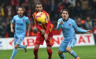 Trabzonspor ile Kayserispor 44. randevuda