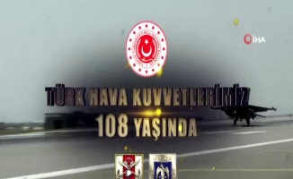 Türk Hava Kuvvetlerinden 108. yıla özel klip