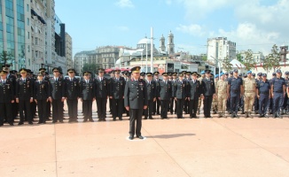 180’inci kuruluş yıldönümü Taksim’de kutlandı