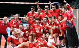 A Milli Erkek Voleybol Takımı Slovakya'yı yendi