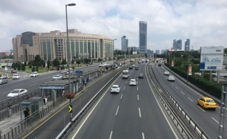 Bayram öncesi İstanbul’da yollar boşaldı