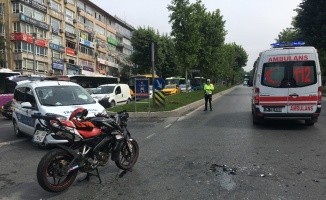 Beşiktaş’ta kırmızı ışık ihlali kaza getirdi