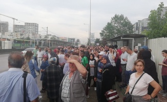 Bursa’da metroya yıldırım düştü