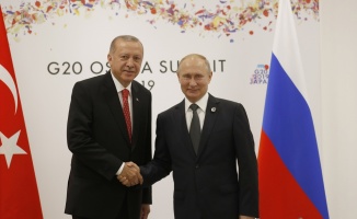 Erdoğan-Putin görüşmesi sona erdi