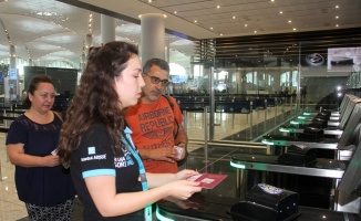 İstanbul Havalimanı’nda pasaporttan hızlı geçiş sistemi başladı