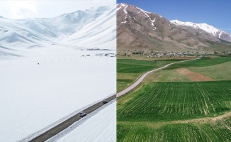 Kuş bakışı fotoğraflarla Türkiye'den yaz-kış manzaraları