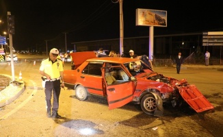 Sivas’ta trafik kazası 1 ölü 8 yaralı