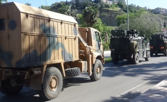 Suriye sınırındaki birliklere asker takviyesi