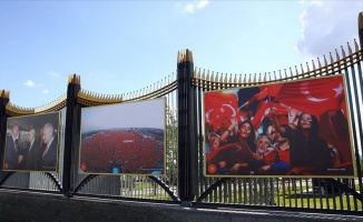 Cumhurbaşkanlığı Külliyesi&#039;nde 15 Temmuz hazırlıkları sürüyor