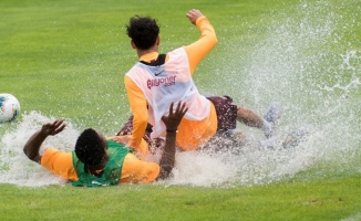 Galatasaray'da kıran kırana idman