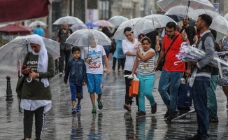 İstanbul serin ve yağışlı havanın etkisine girecek