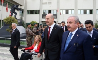 Şentop ve Soylu&#039;dan Gölbaşı Özel Harekat Başkanlığına ziyaret