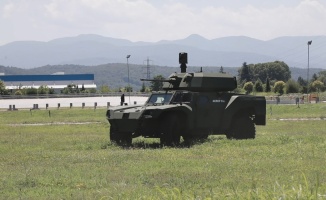 Türkiye&#039;nin elektrikli zırhlısı ilk kez araziye çıktı