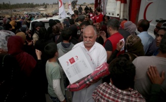 Tel Abyad halkından Türkiye'ye teşekkür