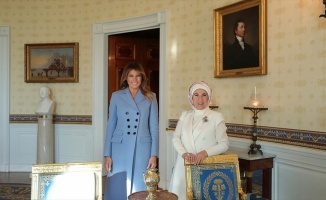 Emine Erdoğan'dan ev sahipliği için Melania Trump'a teşekkür