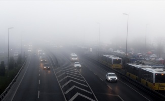 İstanbul'da yoğun sis etkili oluyor