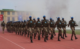 Somali'deki Türk askeri eğitim merkezi üçüncü mezunlarını verdi